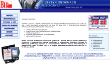 Tablet Screenshot of izba.rze.bip-online.pl